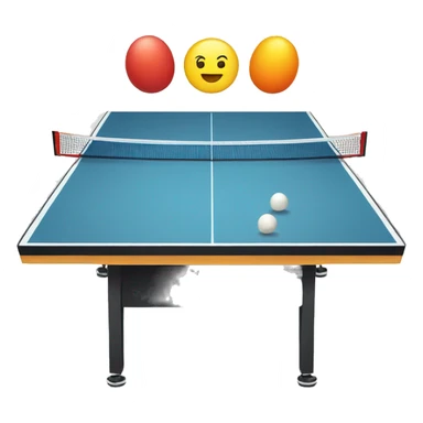 ping pong table sticker