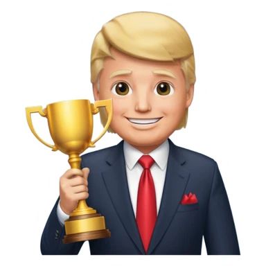 Donald Trump winning everything  sticker