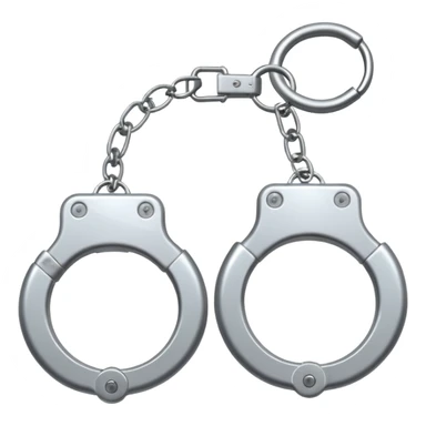 Released handcuffs sticker