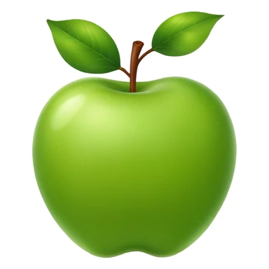 transformer green apple sticker