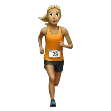 Trail runners sticker