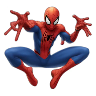 Spider man qui a des bras élastique  sticker