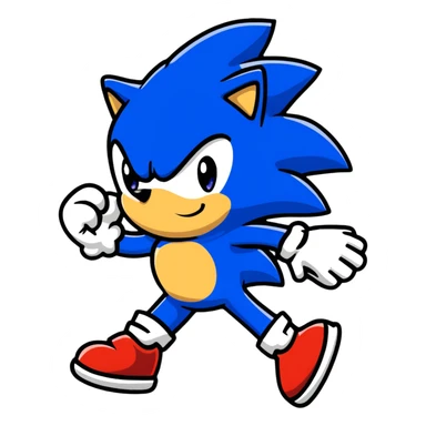 Sonic the Hedgehog sticker