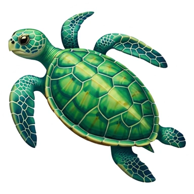 Sea turtle sticker