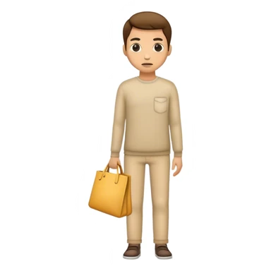 empty pockets no money sticker