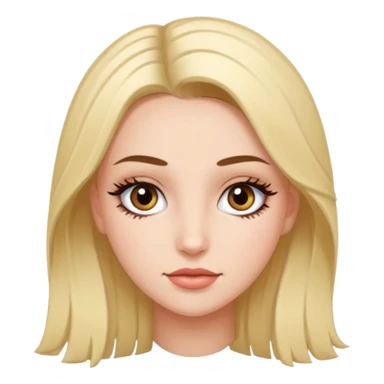 Lash extension girl  sticker