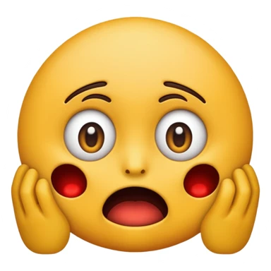 scared emoji sticker