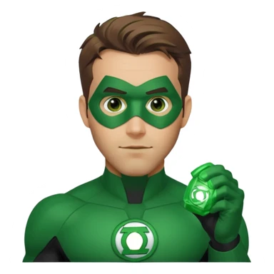 green lantern ryan reynolds sticker