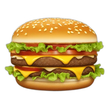 Chat qui mange Burger King  sticker