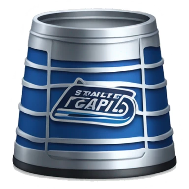 Blue Stanley Cup sticker