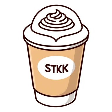 latte sticker