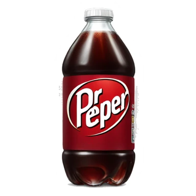 bottle of dr pepper sticker