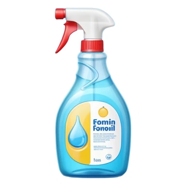 cleaning product sticker