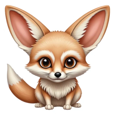 fennec avec des gros yeux sticker