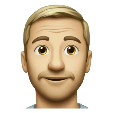 Raining green beans sticker