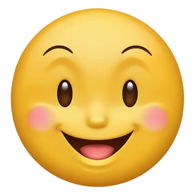 Original yellow emoji with one eye open and one closed sticker