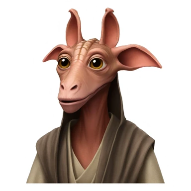 star wars jar jar binks sticker
