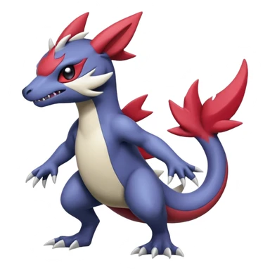 Stitch-Salandit-Noibat-Zangoose-fusion, full body sticker