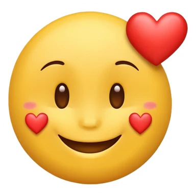 Smiling With Hearts emoji sticker