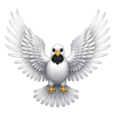 Solo las alas sticker