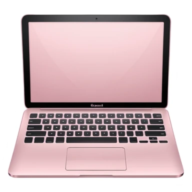 Pale Pink laptop macbook sticker