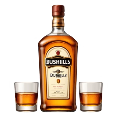bushmills whiskey sticker