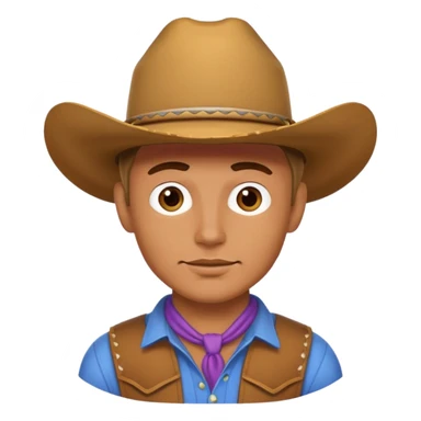 Gay cowboy sticker