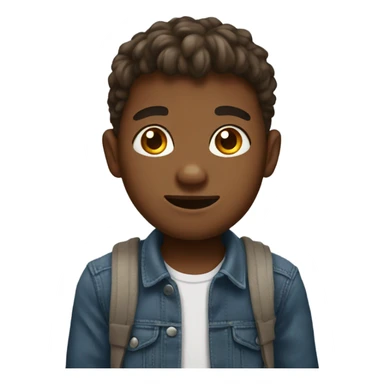 Boy with big feet no legs  sticker