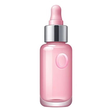 Light pink skin care serum  sticker