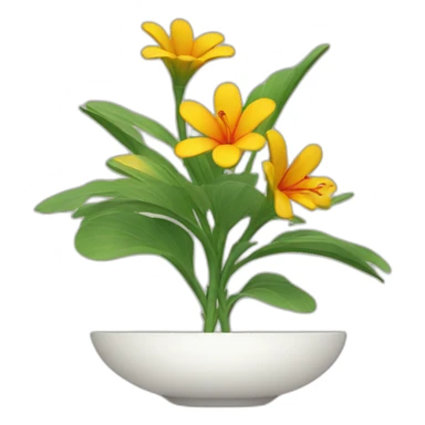 ikebana sticker