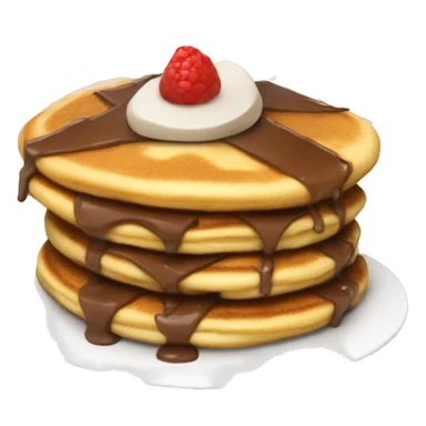 Pancakes with Nutella  sticker