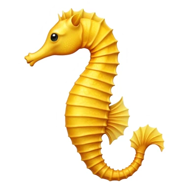 Finally, the seahorse emoji sticker