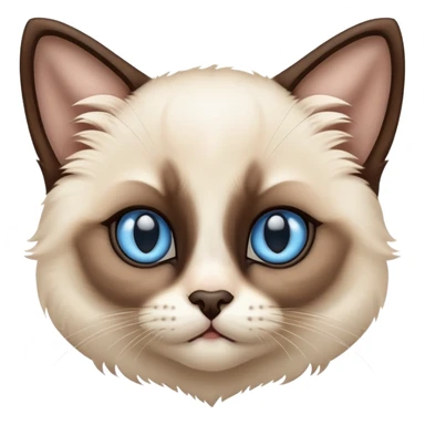 Siamese  kitten sticker