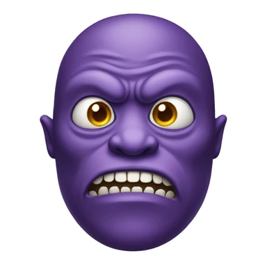 Monster with big head sticker