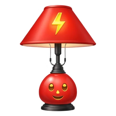 red alert lamp happy sticker