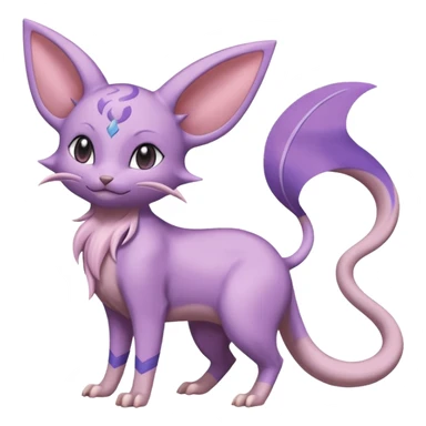 Aurorus-Espeon-Rattata-Pokémon (full body) sticker