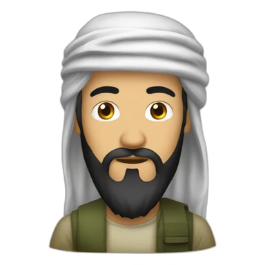 Osama lin baden sticker