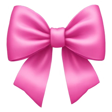 pink bow sticker