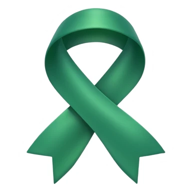 A GREEN RIBBON sticker
