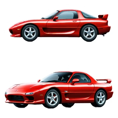 Mazda rx-7 sticker