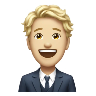 Hanni kpop idol laughing sticker