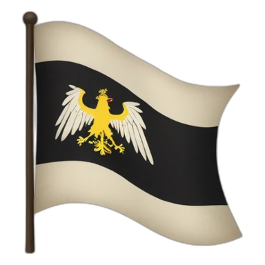 FLAG OF THE KINGDOM OF PRUSSIA sticker