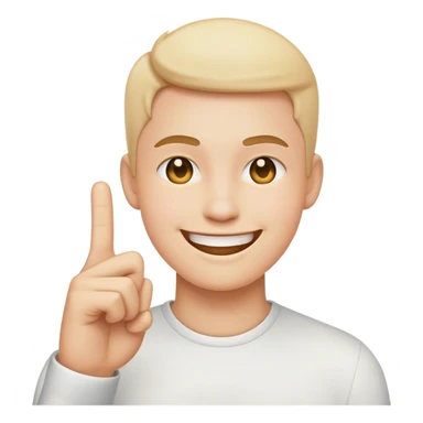 smiling emojis with two middle fingers  sticker
