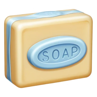 Mad bar of soap sticker