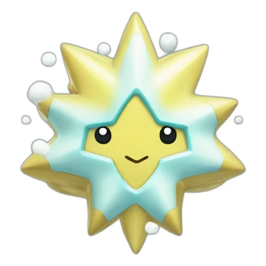 Pokemon Jirachi Badge Winter Slowflake GiftBox 2023 sticker