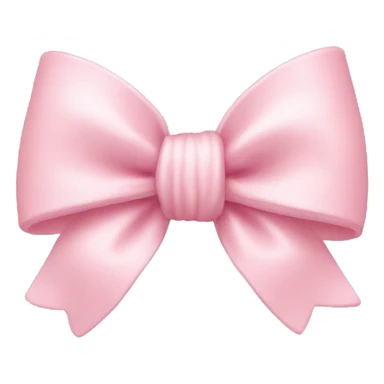 pastel pink cute bow sticker