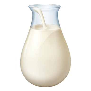 Milk droplets sticker