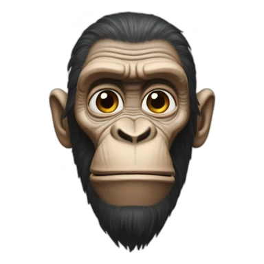 Cornelius planet of the apes face sticker