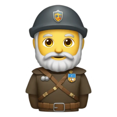Un jarl allemand avec son uniforme en entier sticker