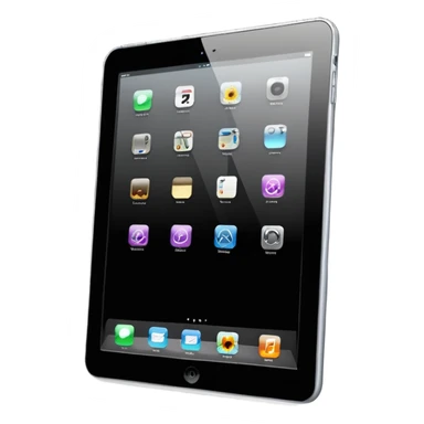 ipad with black screen sticker